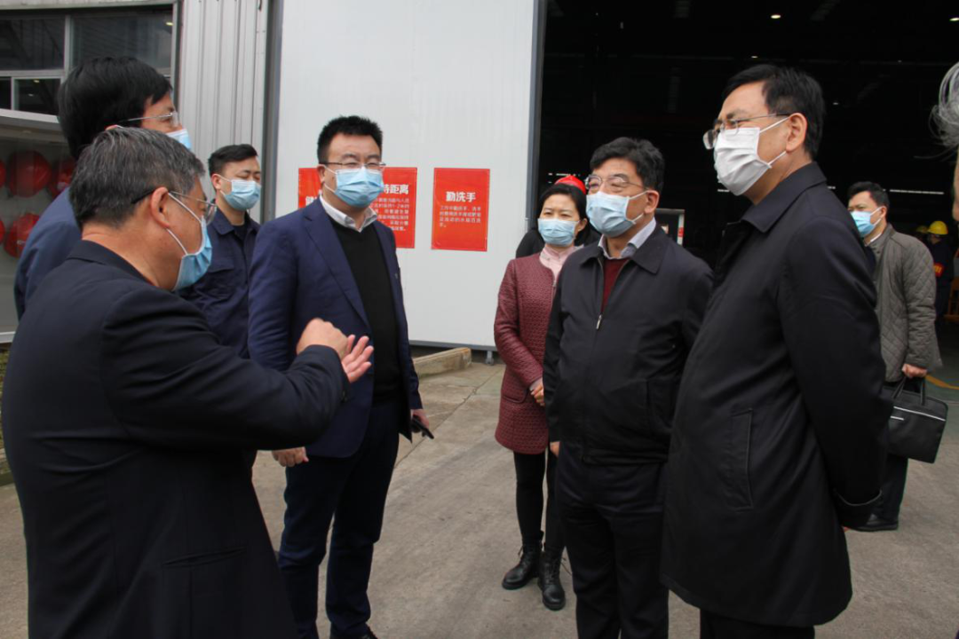要聞：湖北省副省長曹廣晶蒞臨湖北楚勝 調研企業疫情防控